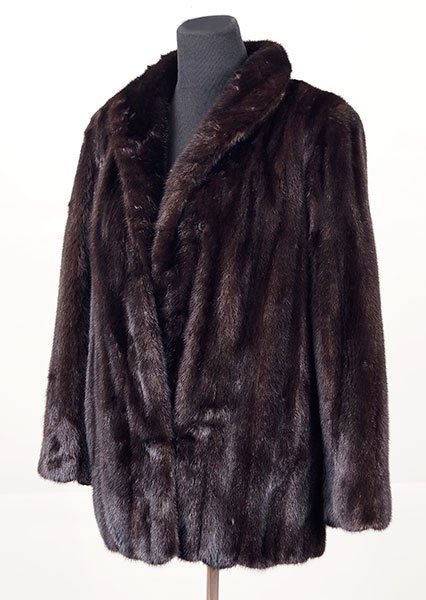 A Blackglama Ranch Mink Jacket. (1 of 2)