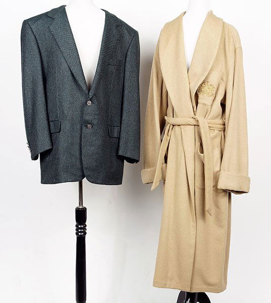 A Battaglia For Brioni Olive Green Men's Cashmere (1 of 1)