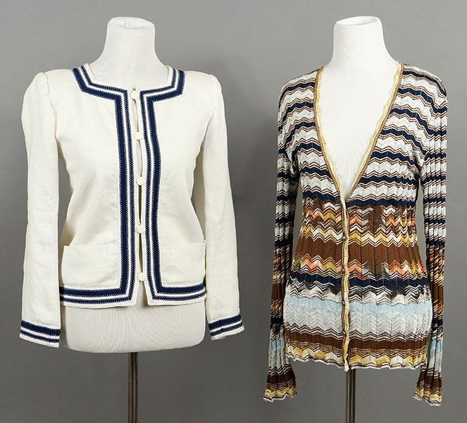 A Missoni Wool Blend Knit Cardigan. (1 of 1)