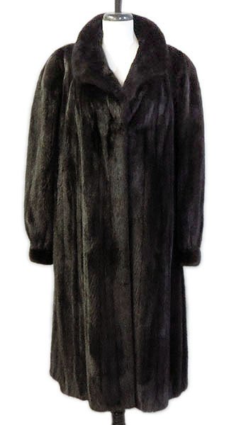 A Nina Ricci Full Length Mink Coat. (1 of 1)