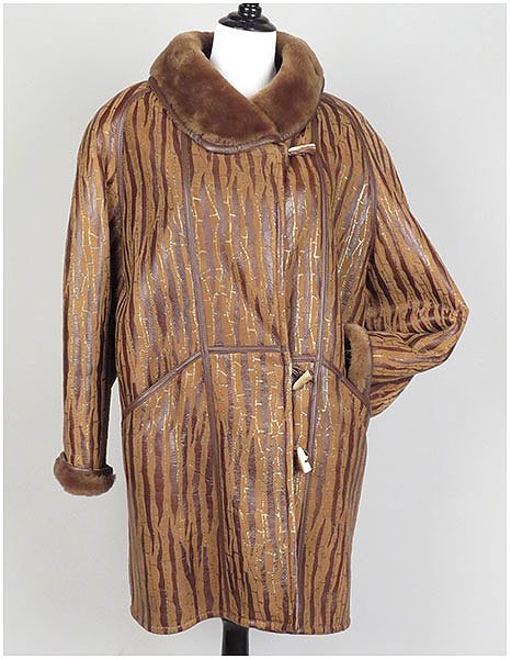 An Adrian Landau Shearling Coat. (1 of 1)