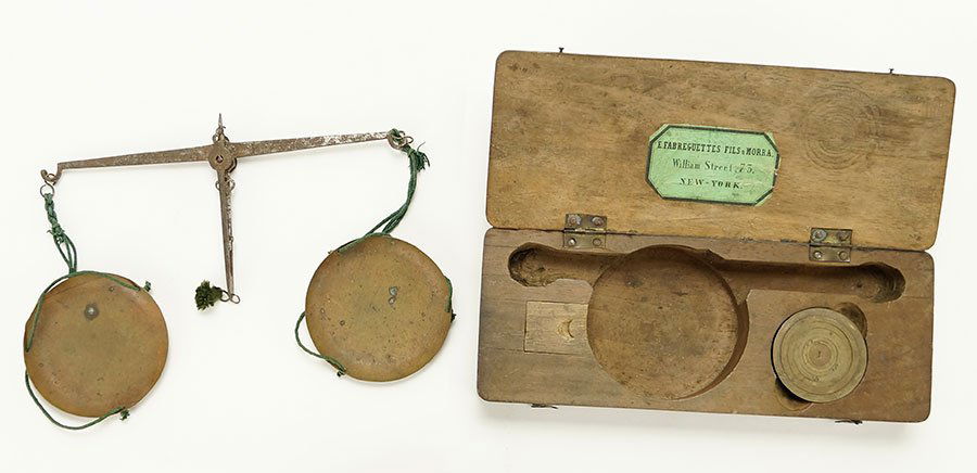 An Early American Import Scale. (1 of 6)