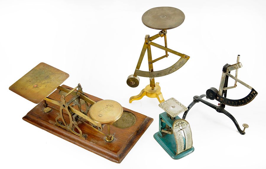A Collection of Postal Scales. (1 of 2)