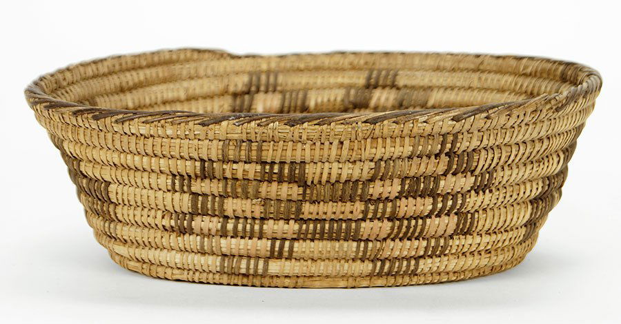 A Pima Native American Basket. (1 of 2)