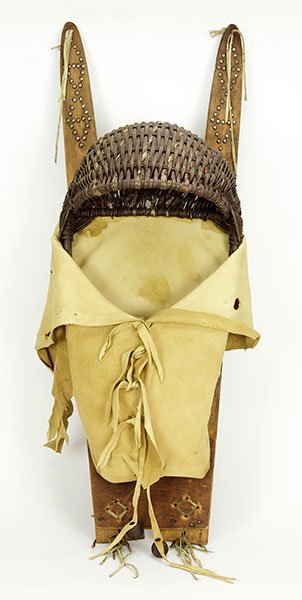 A Native American Cradleboard. (1 of 1)