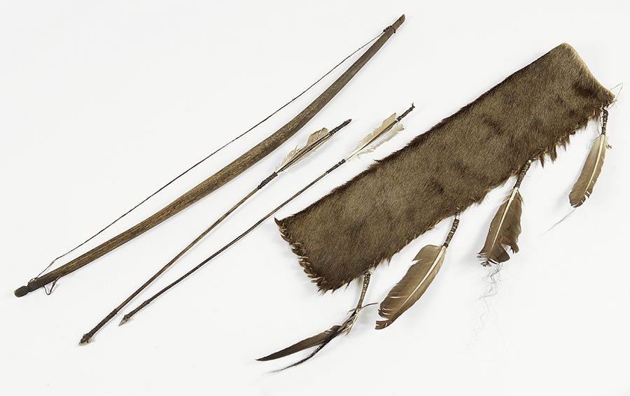 A Native American Quiver and Arrow. (1 of 1)