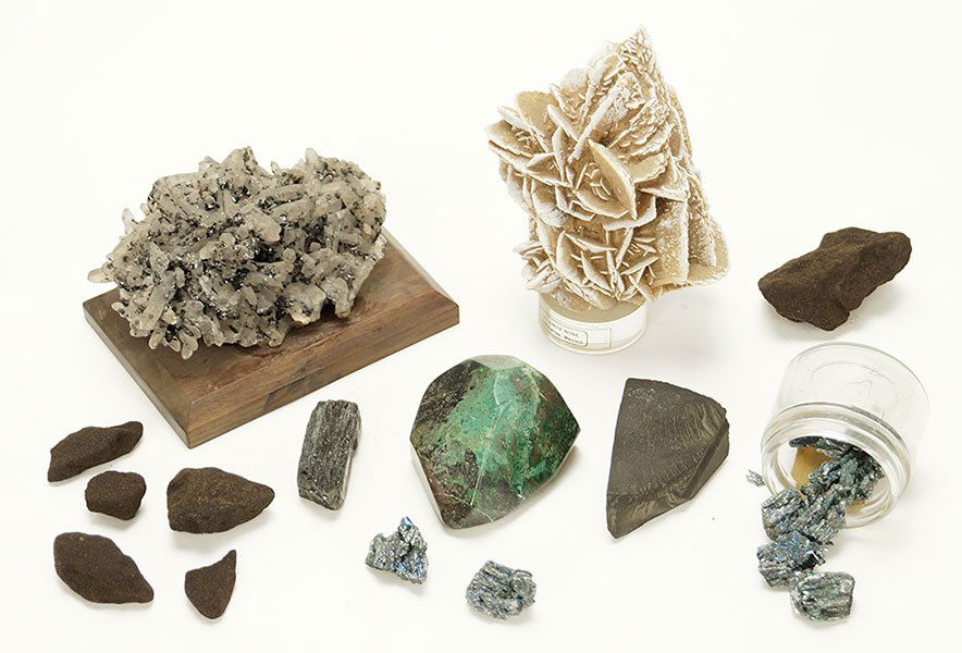 A Collection of Rock Specimens. (1 of 1)