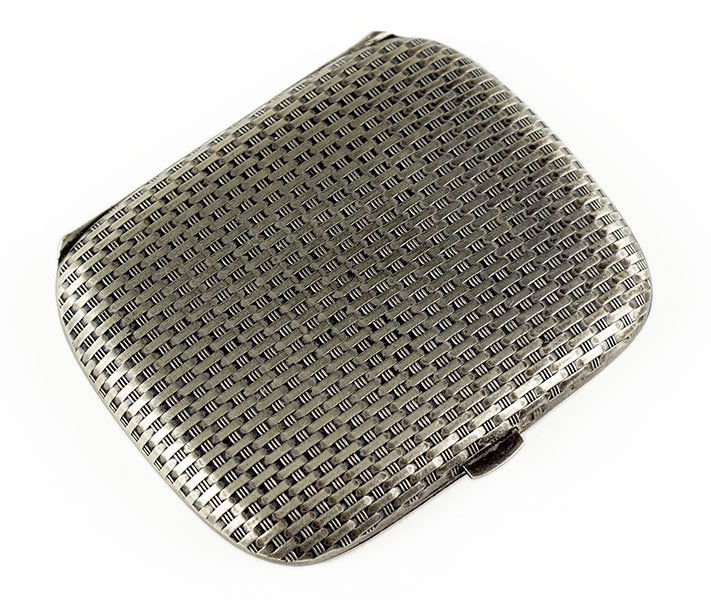 A Robert Kraft Pforzheim Cigarette Case. (1 of 1)