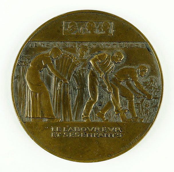 Jean Emile Louis de Vernon (1897-1975) Le Laboureur et (1 of 1)