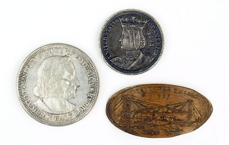 An 1892 Chicago Columbian Exposition Half Dollar. (1 of 1)