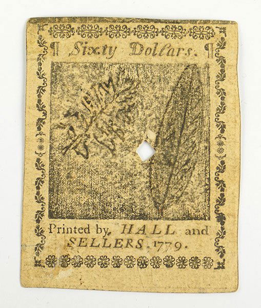 A Continental Currency Note. (1 of 5)