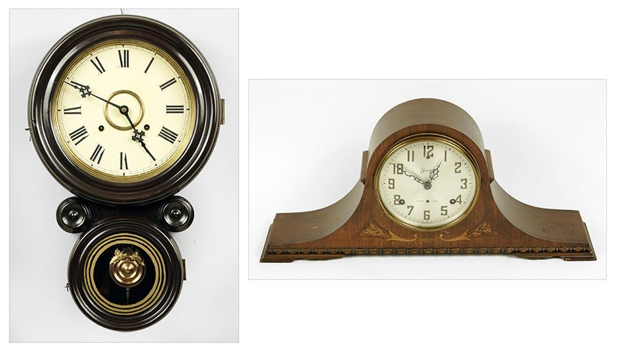 A Sessions Humpback Mantle Clock. (1 of 1)