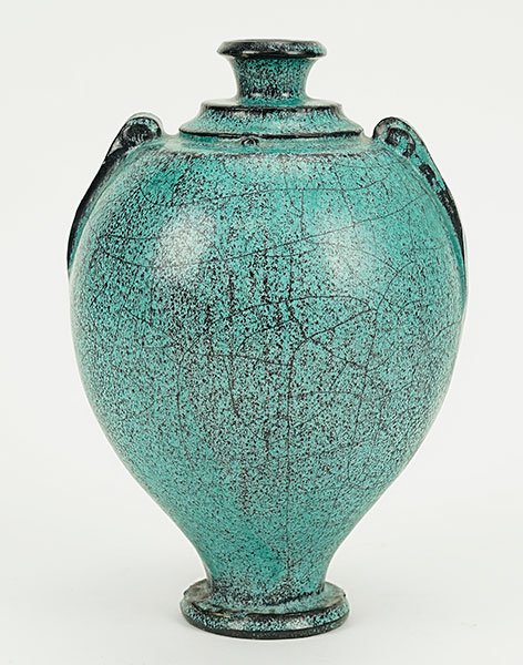 Herman Kahler (Danish, 1846-1917) A Vase. (1 of 2)