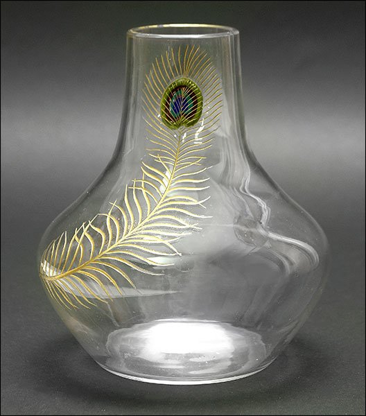 Attributed to Baccarat, A Crystal Vase. (1 of 1)