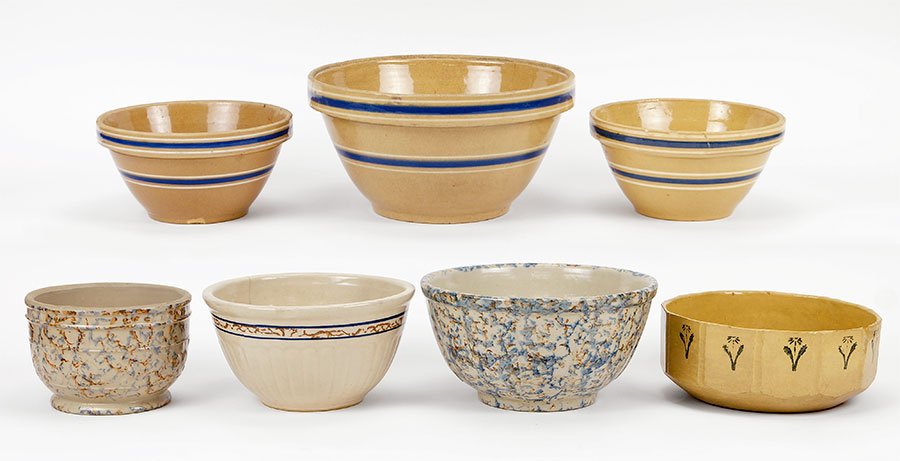 A Group of Seven Mixing Bowls. (1 of 1)