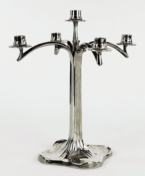 An American R.G. Webster Five-Light Candelabra. (1 of 2)