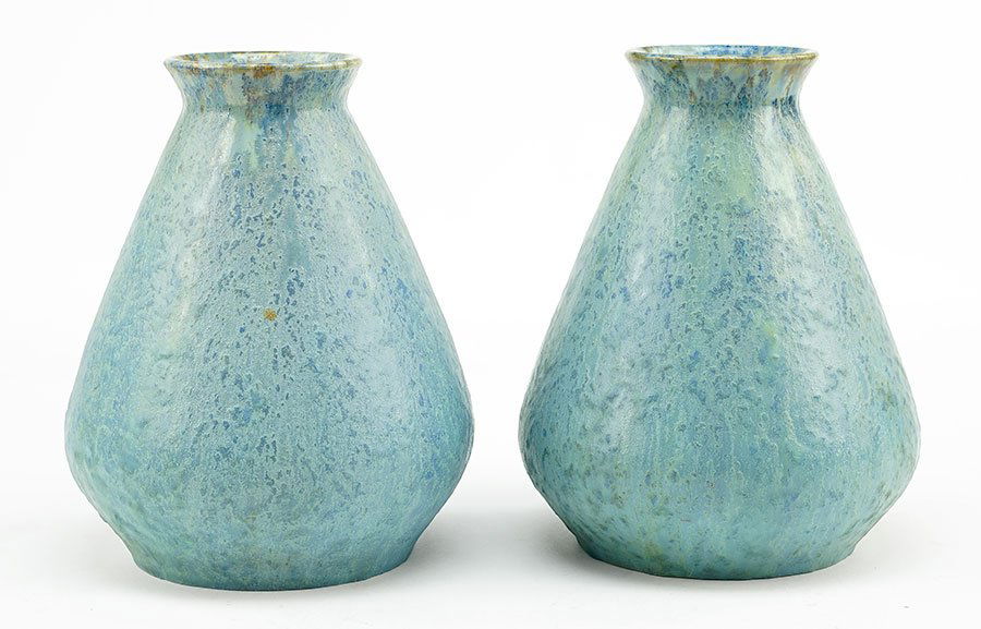 A Pair of Villeroy & Boch Glazed Ceramic Vases. (1 of 2)
