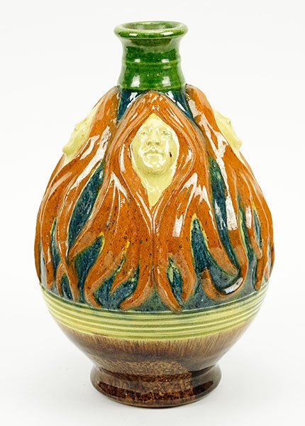 A Continental Glazed Terra Cotta Jug. (1 of 3)