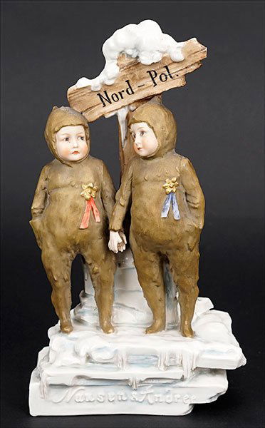 Ernst Wahliss (Austrian, 1836-1900) Nansen & Andree. (1 of 2)