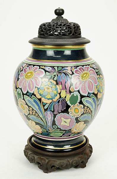 A. Berglund (Late 19th / Early 20th Century) A Vase. (1 of 2)