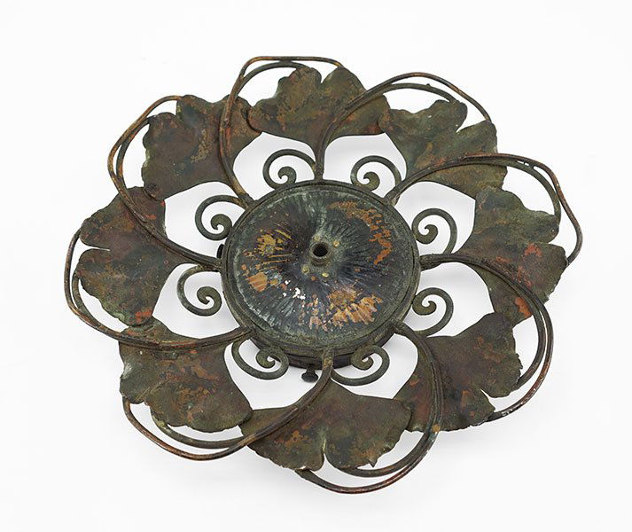An Art Nouveau Ceiling Fixture. (1 of 3)