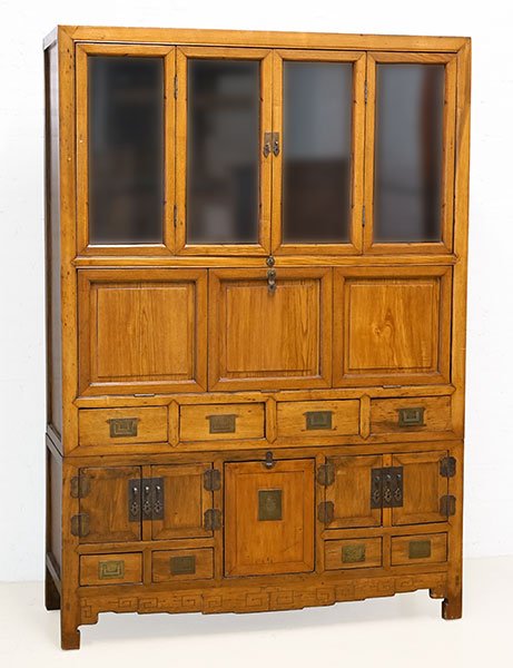 A Chinese Tianjin Display Cabinet. (1 of 1)