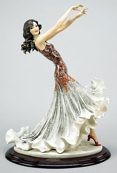 A Giuseppe Armani 'Mercedes' Porcelain Figure. (1 of 4)