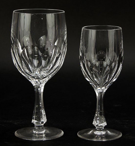 A Collection Of Crystal Stemware. (1 of 1)