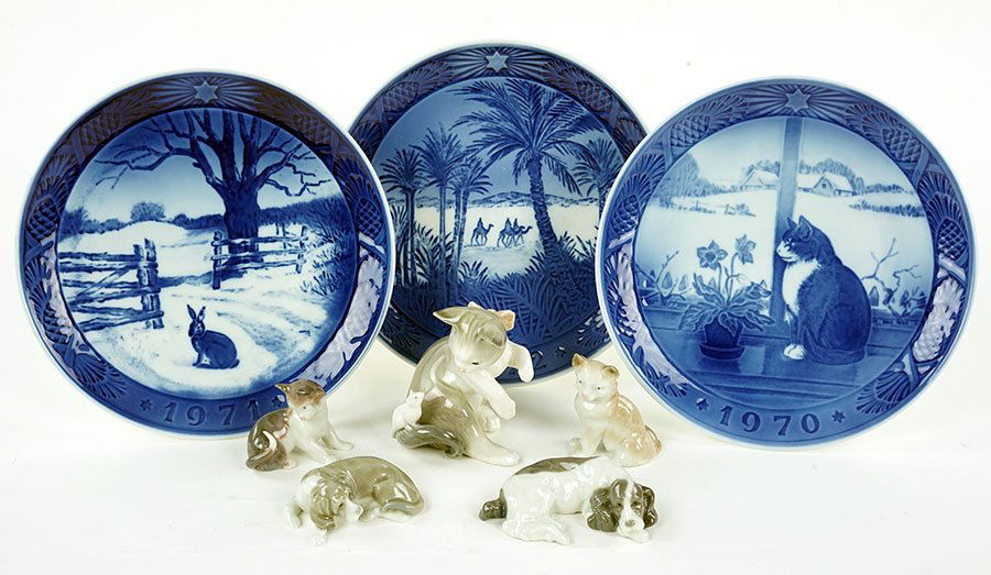 Five Lladro Porcelain Animal Figures. (1 of 1)