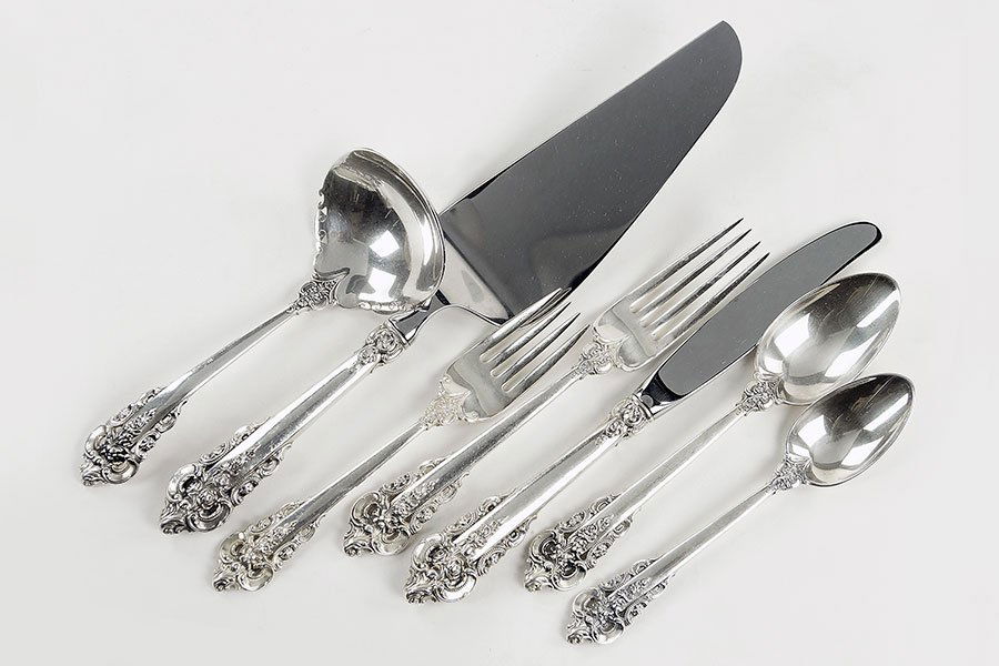 A Wallace Sterling Silver Flatware Service. (1 of 2)