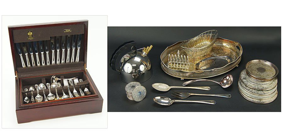 An Arthur Price Silverplate Flatware Service. (1 of 1)