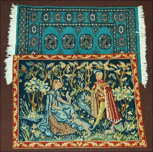 A Bokhara Wool Mat. (1 of 1)