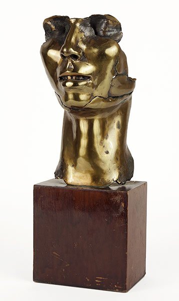 Artist Unknown (Contemporary) Mask of a Woman. (1 of 2)