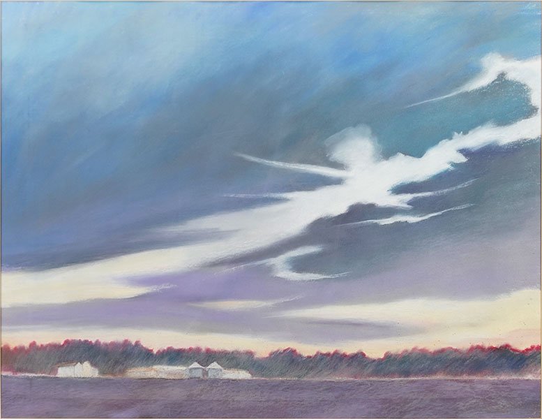 Artist Unknown (20th Century) Landscape. (1 of 1)