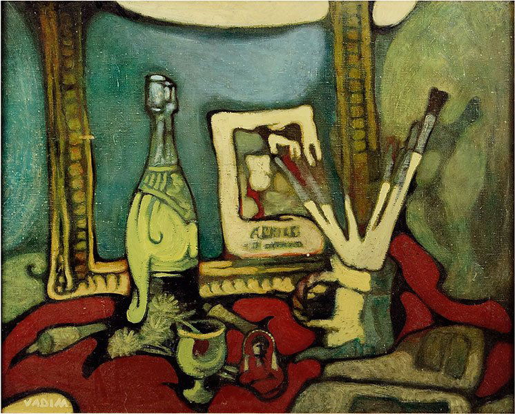 Vadim (20th Century) Studio Still Life. (1 of 2)