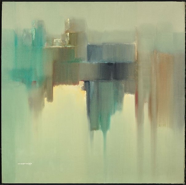 Jose Campuzano (1918-1979) Abstraction. (1 of 1)