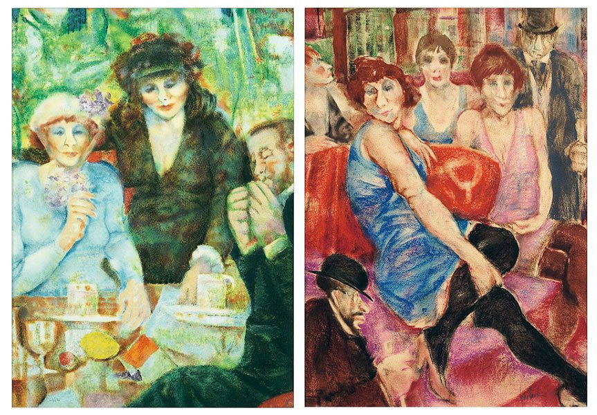 Artist Unknown (20th Century) Two Color Lithographs. (1 of 1)