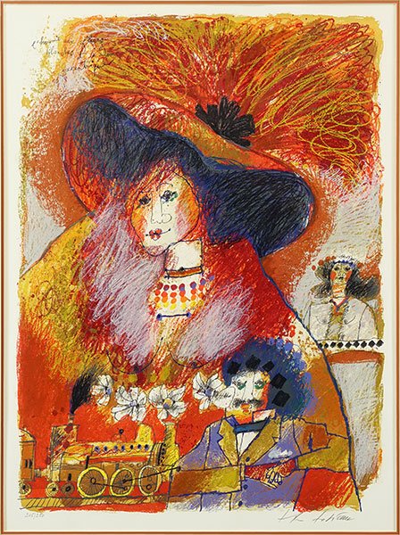 Theo Tobiasse (Israeli/French, 1927-2012) Title (1 of 1)