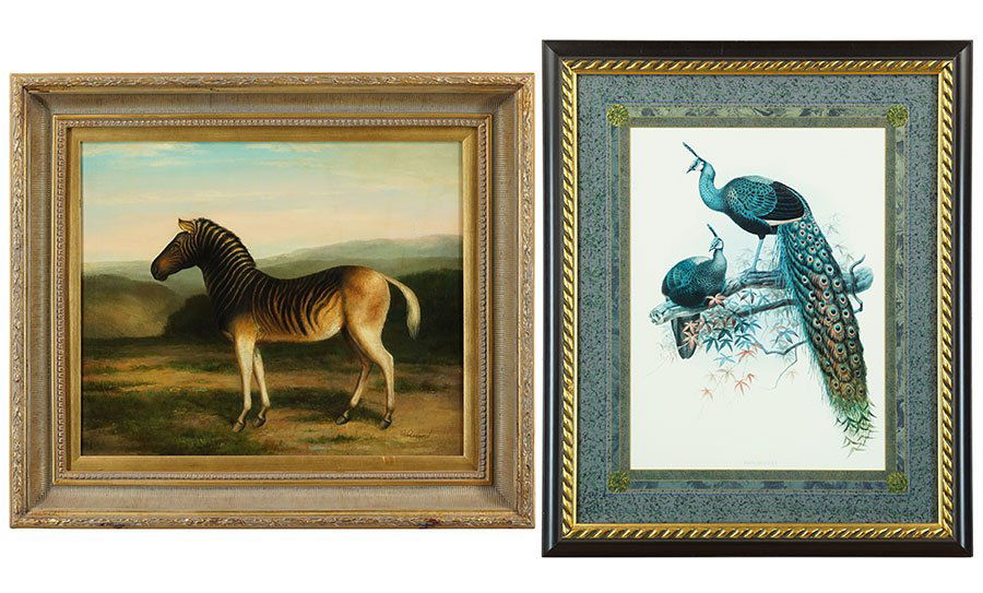 G. Ragland (20th Century) Zebra. (1 of 1)