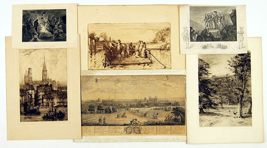 A Collection of 18th - 20th Century British Prints. (1 of 1)