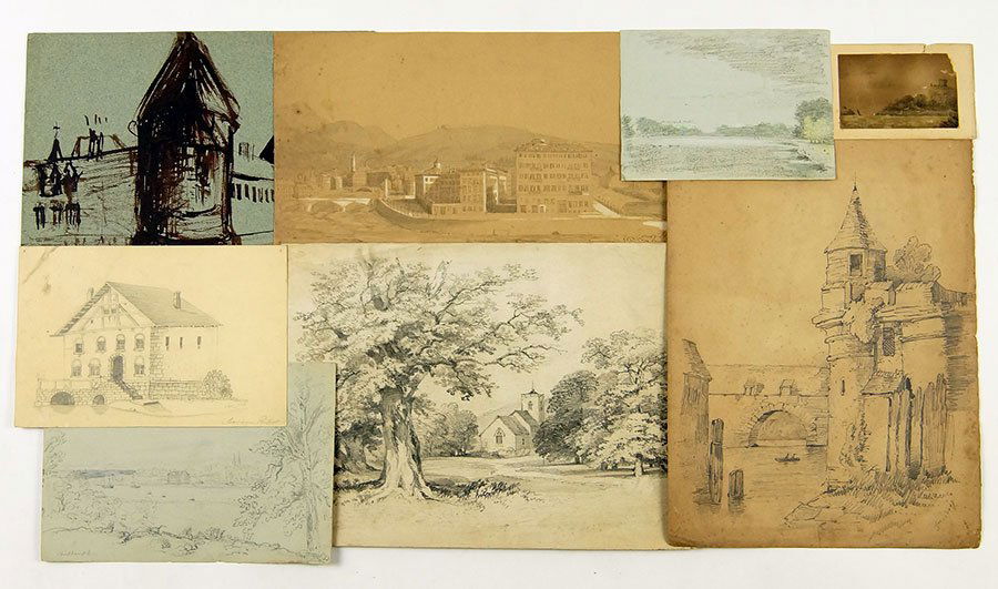 A Collection of 19th Century British Drawings. (1 of 1)