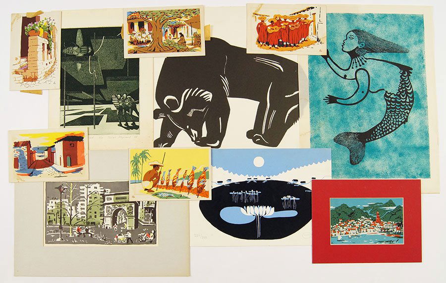 A Collection of 20th Century Prints. (1 of 7)