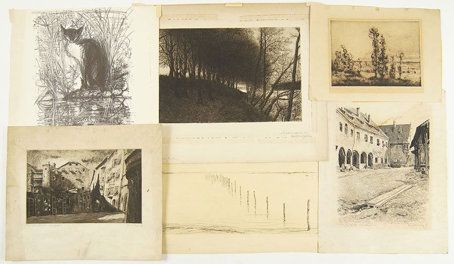 A Collection of 20th Century German Prints. (1 of 1)