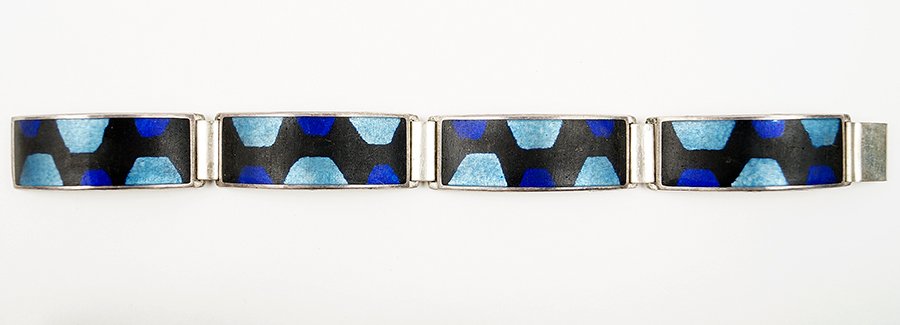 A Scholtz And Lammel Matte Enamel And Sterling Silver (1 of 1)