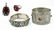 An Art Deco Sterling Silver And Paste Ring.