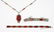A German Carnelian, Marcasite, And Sterling Silver