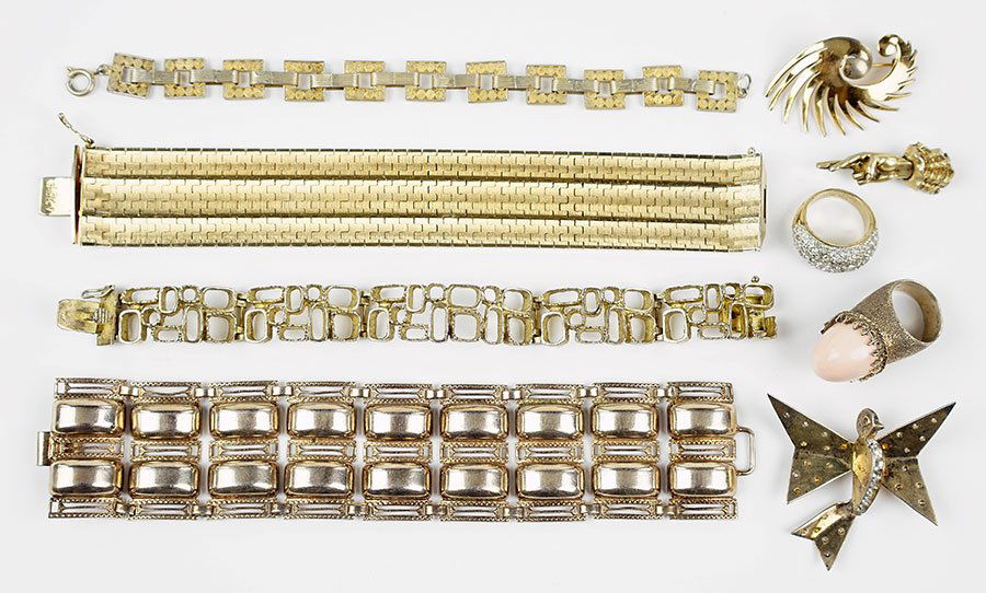 Two Modernist Silver Bracelets. (1 of 1)