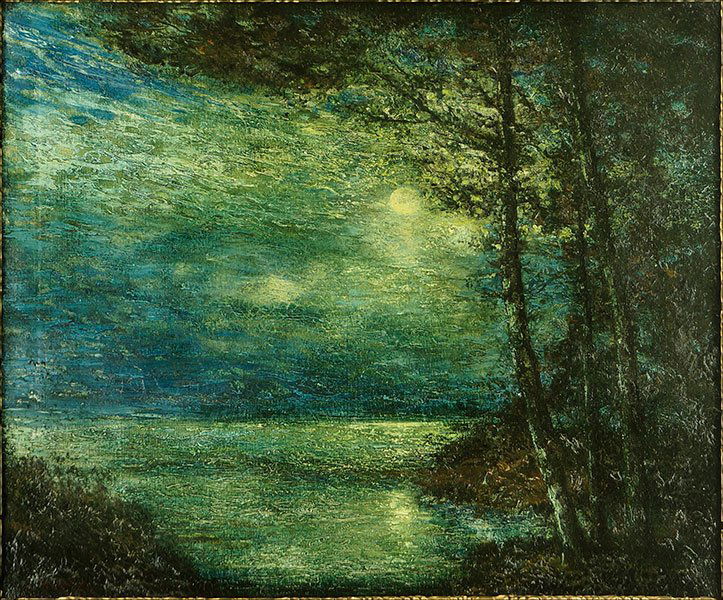 Hudson Mindell Kitchell (American, 1862-1944) Moonlit (1 of 2)