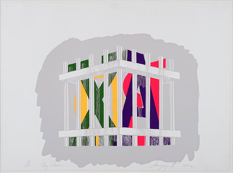 James Rosenquist (American, B. 1933) Toy Prison from (1 of 1)