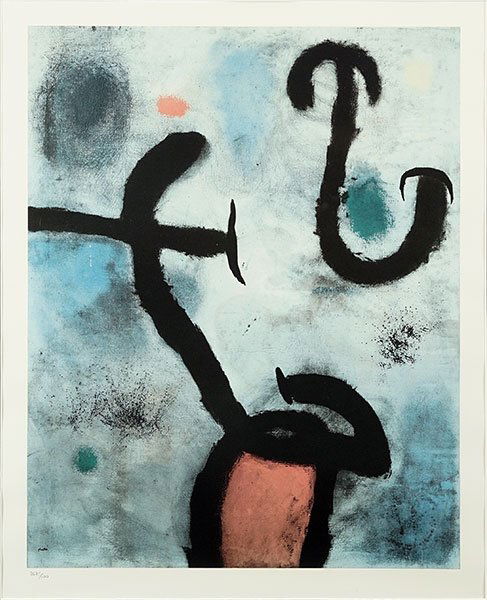 After Joan Miro (Spanish, 1893-1983) Untitled. (1 of 1)